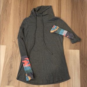Cowl neck sweater